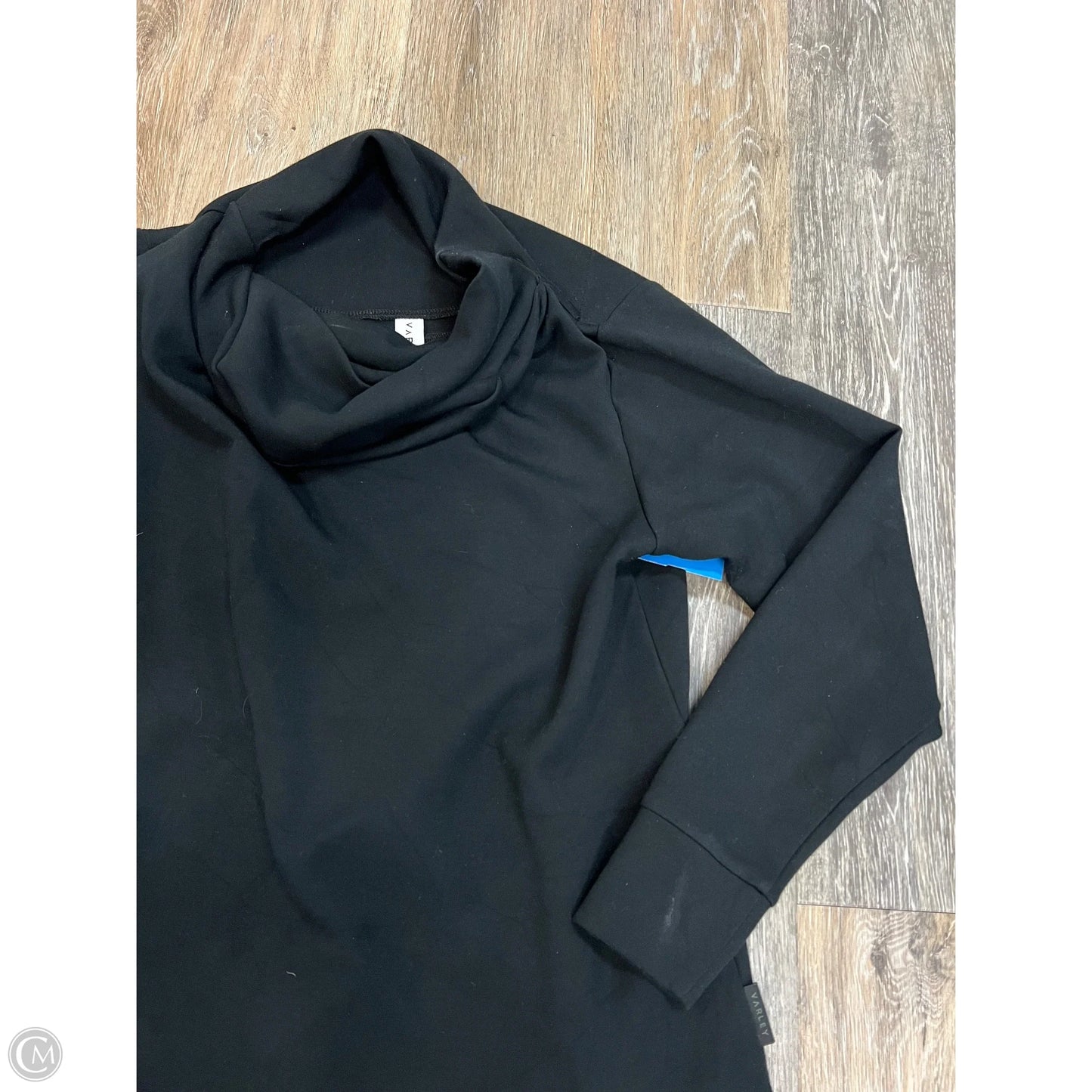 Athletic Sweatshirt Collar By Varley In Black, Size: Xs
