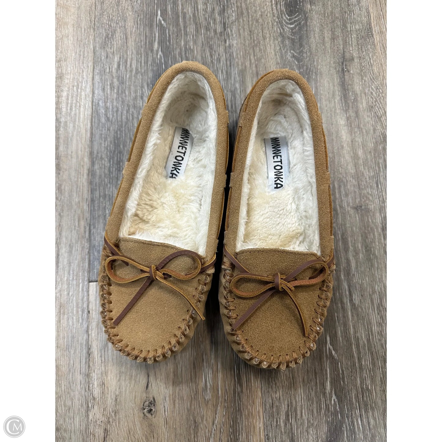 Slippers By Minnetonka In Tan, Size: 7