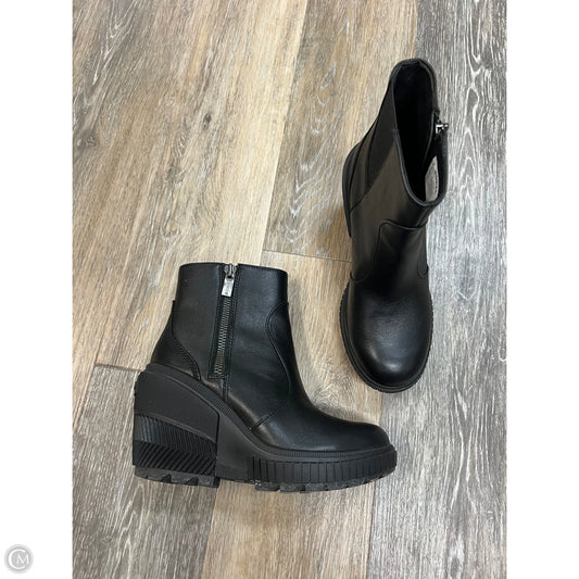 Boots Ankle Heels By Sorel In Black, Size: 7