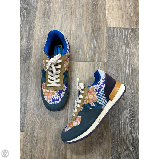 Shoes Athletic By Inkass In Floral Print, Size: 8