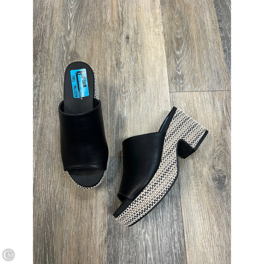 Sandals Heels Block By Corkys In Black, Size: 8