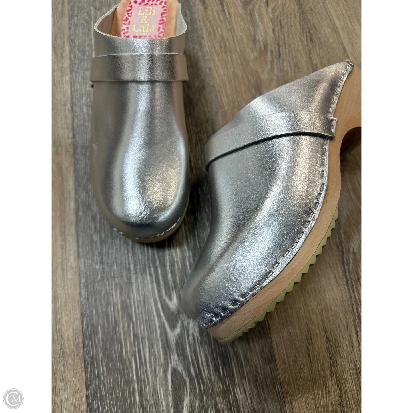 Shoes Heels Platform By Lili & Lala Stockholm In Silver, Size: 8.5