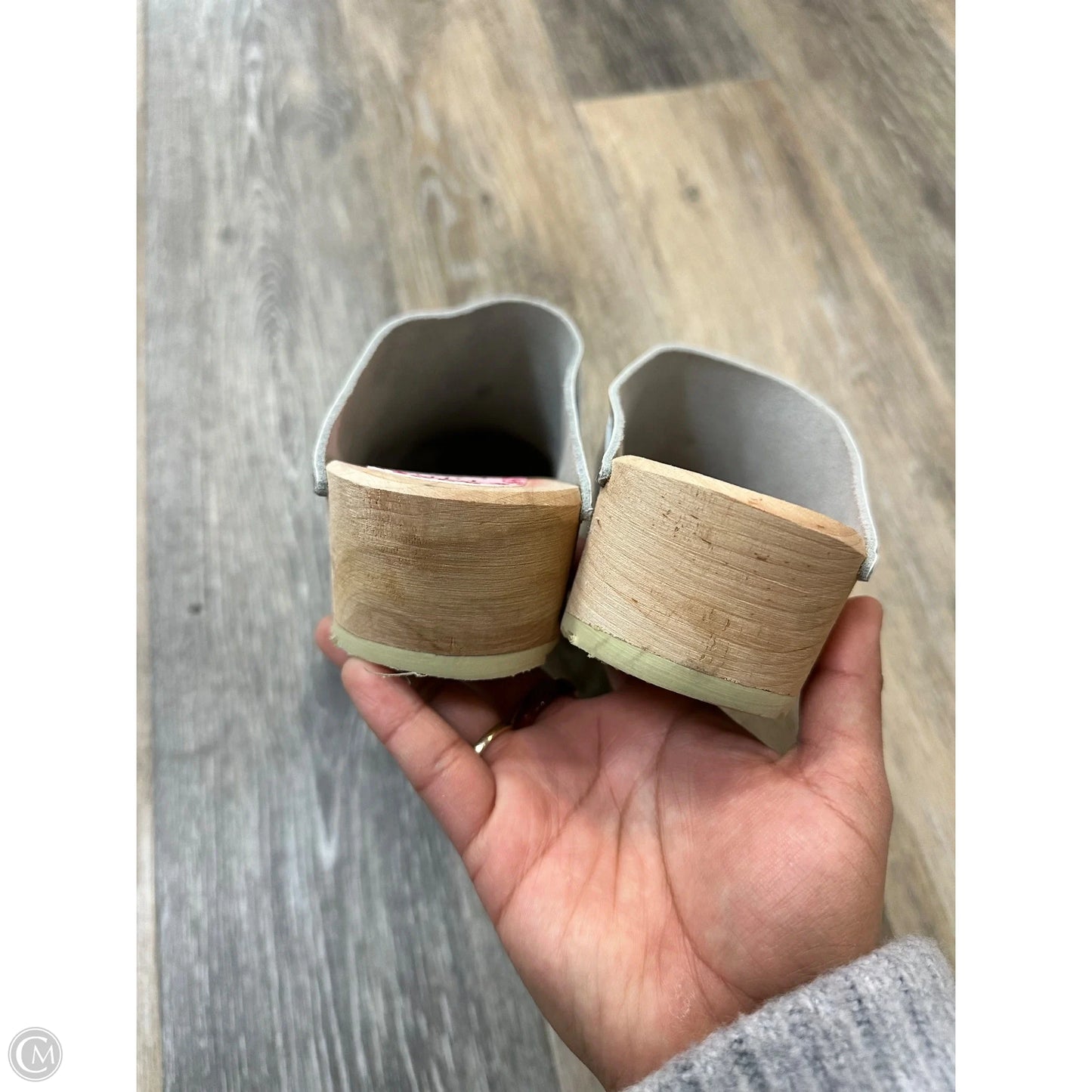 Shoes Heels Platform By Lili & Lala Stockholm In Silver, Size: 8.5