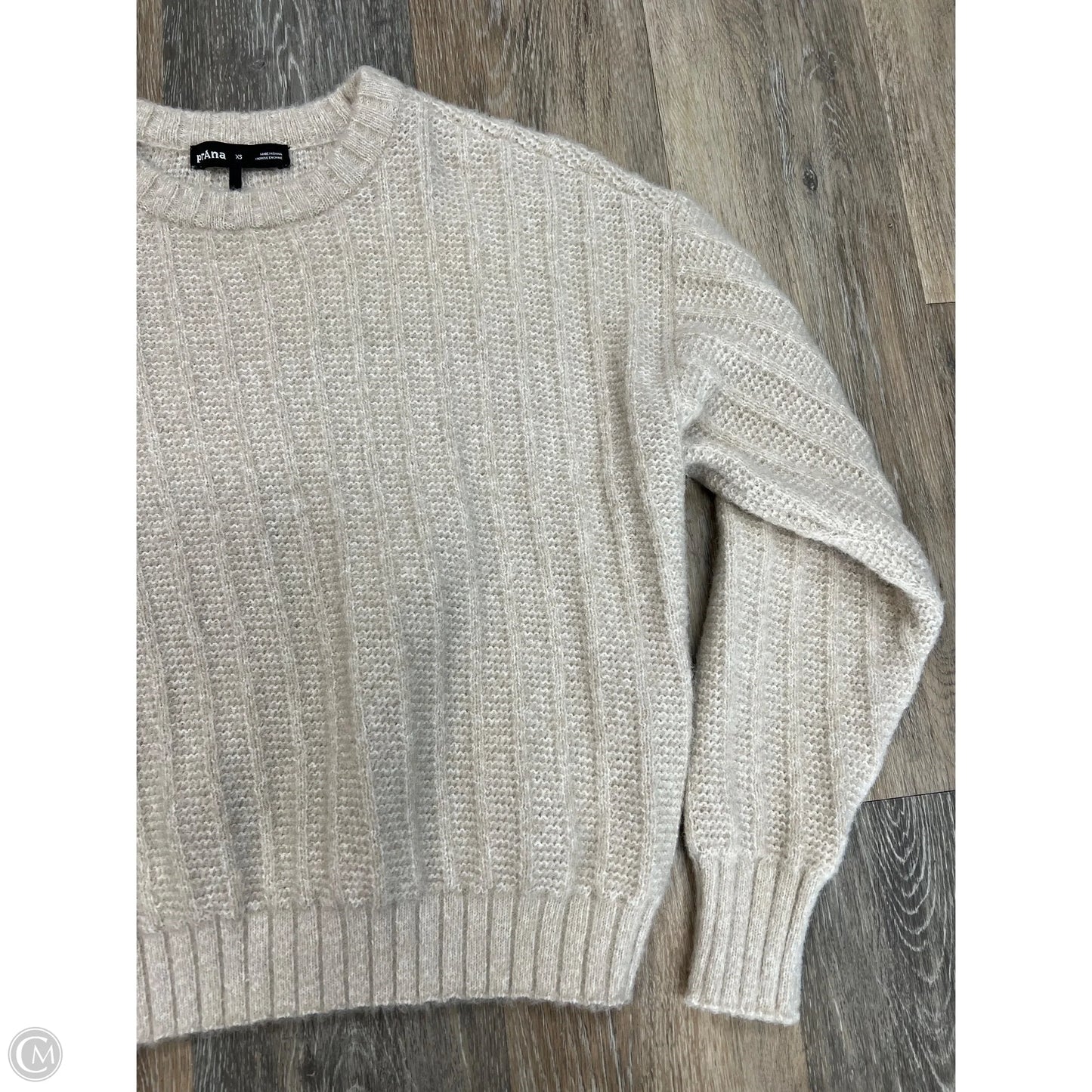 Sweater By Prana In Tan, Size: Xs