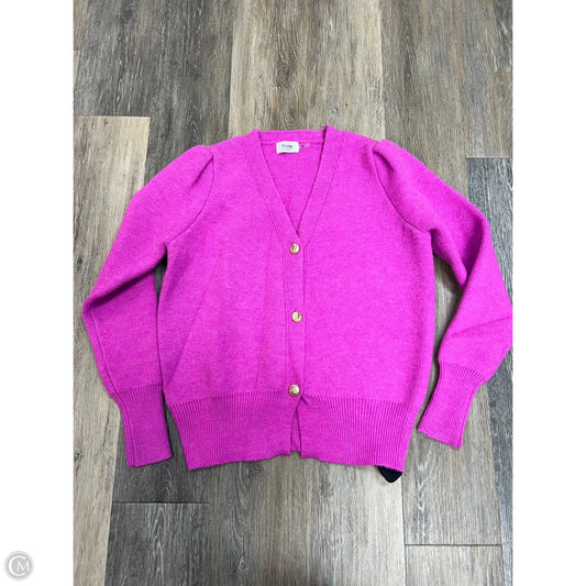 Sweater Cardigan By Bluivy In Pink, Size: S