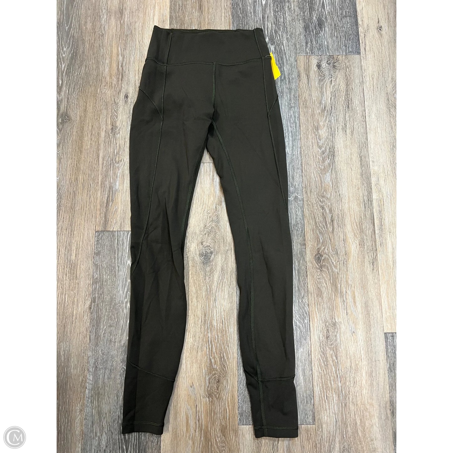 Athletic Pants By Lululemon In Green, Size: 4