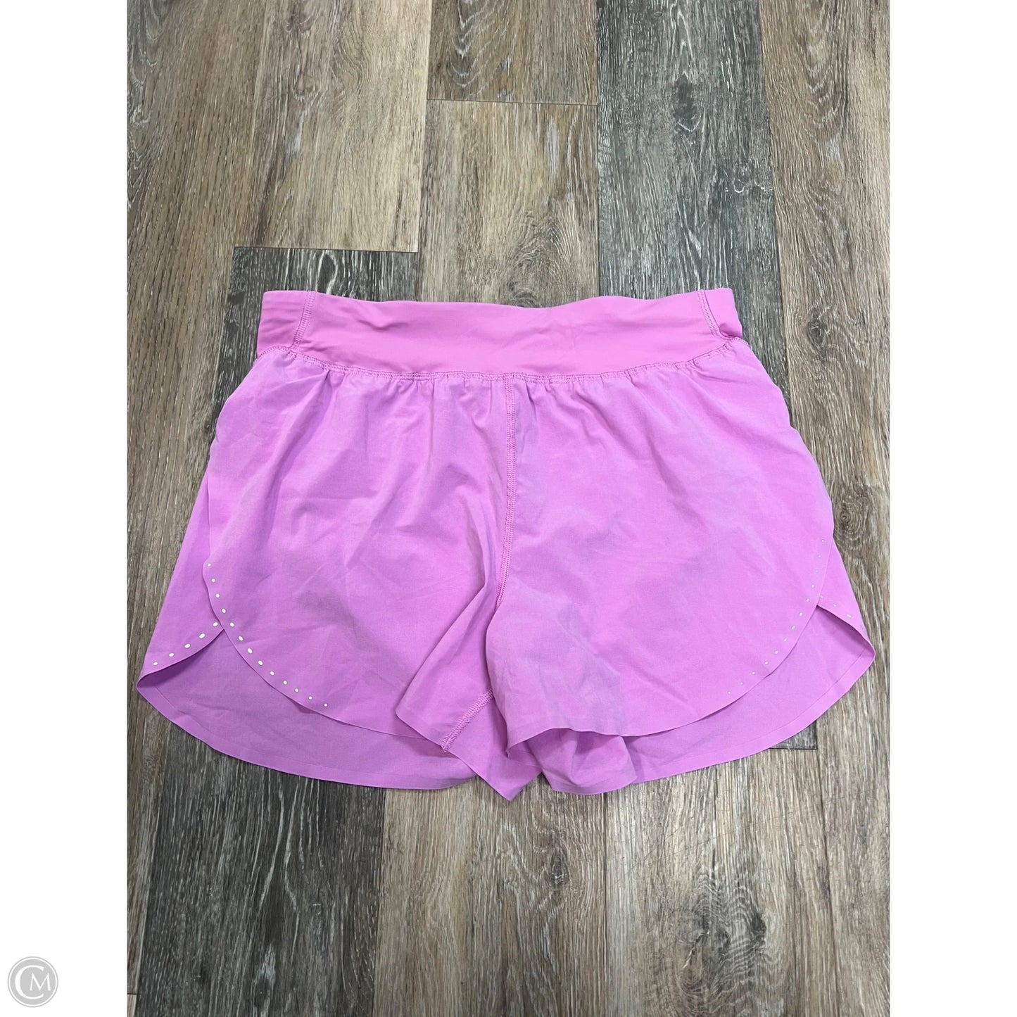 Athletic Shorts By Lululemon In Pink, Size: 8