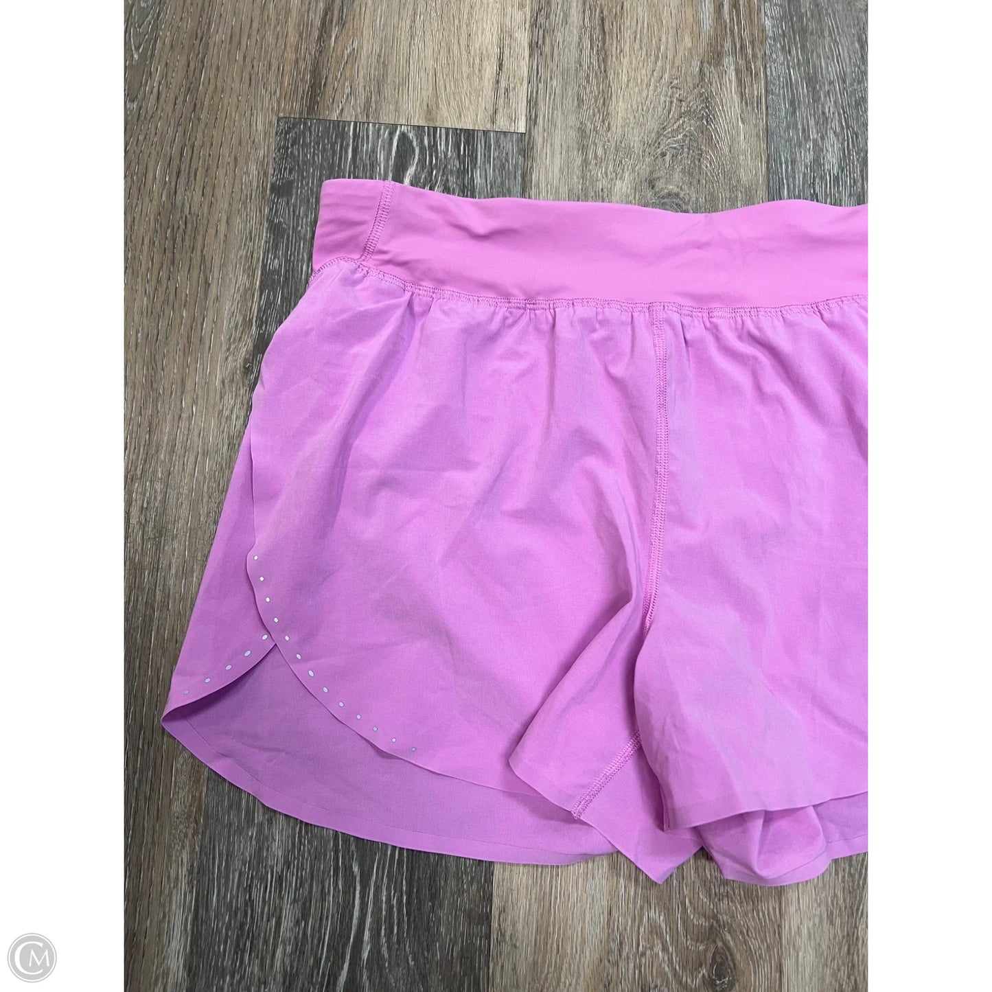 Athletic Shorts By Lululemon In Pink, Size: 8