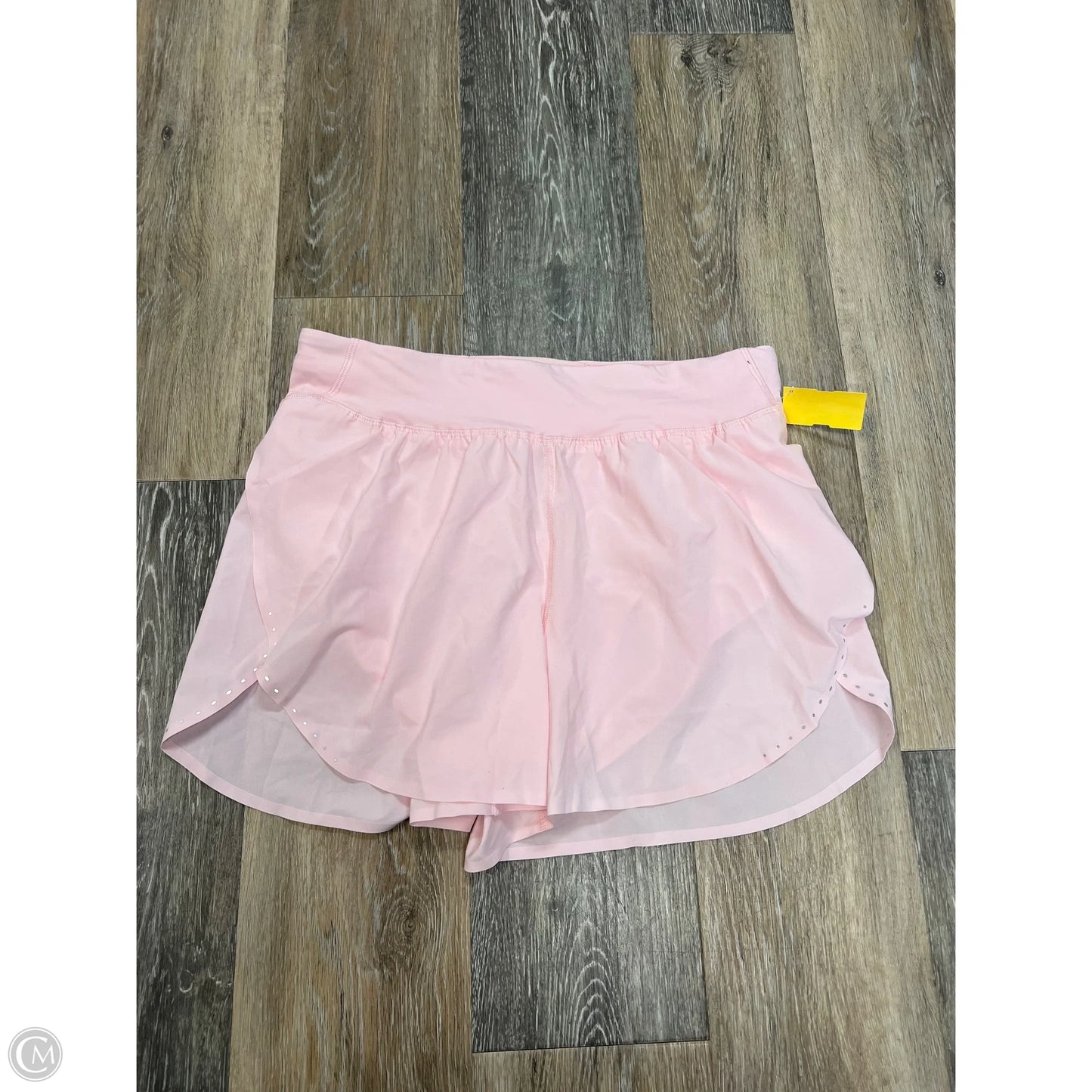 Athletic Shorts By Lululemon In Pink, Size: 8