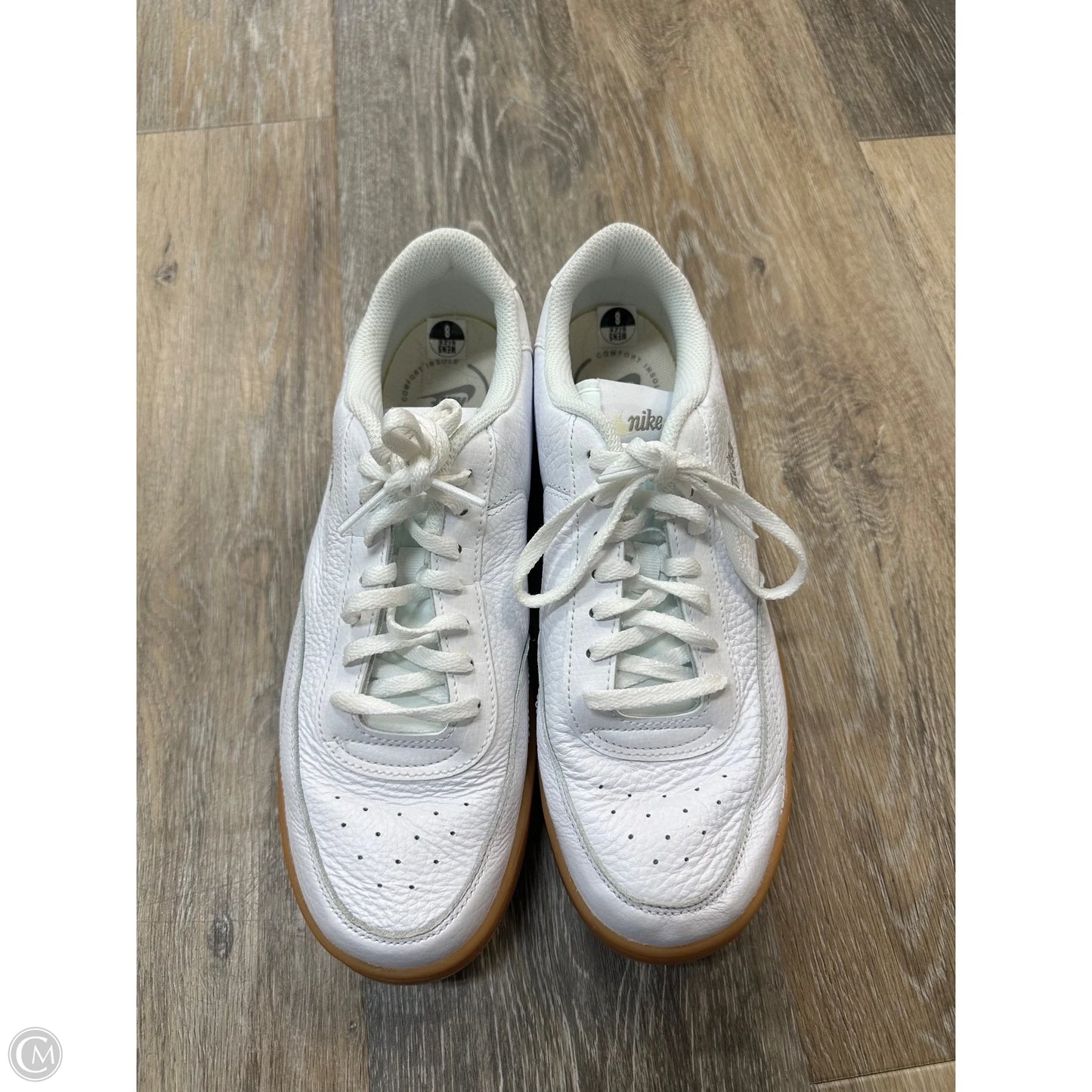 Shoes Athletic By Nike In White, Size: 10