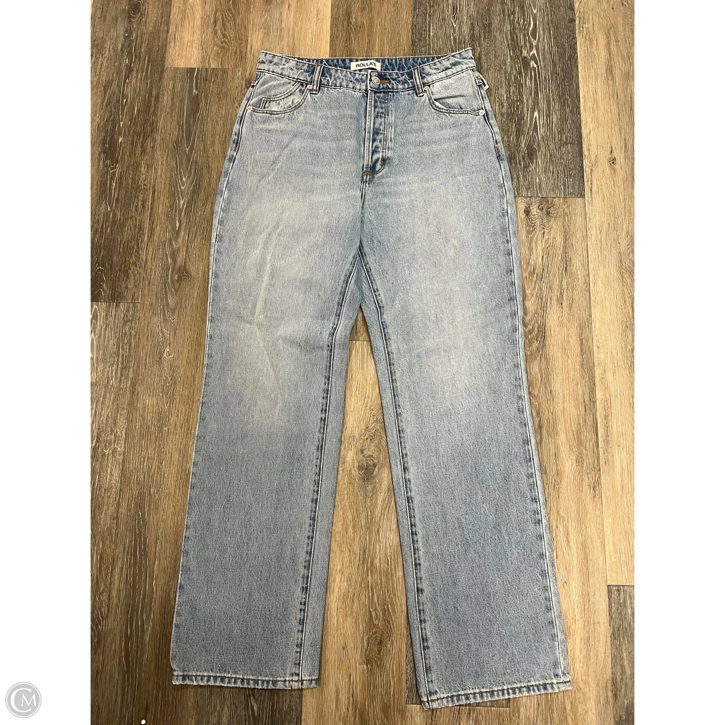 Jeans Boot Cut By Rollas In Blue Denim, Size: 6/28