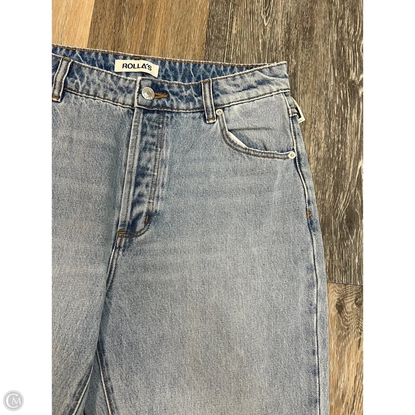 Jeans Boot Cut By Rollas In Blue Denim, Size: 6/28