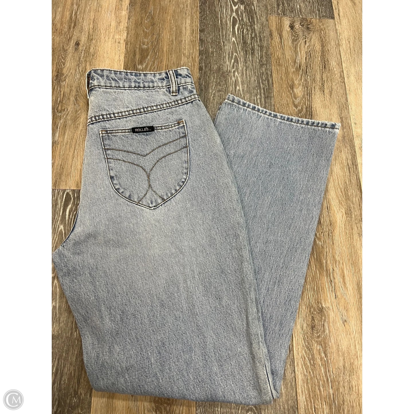 Jeans Boot Cut By Rollas In Blue Denim, Size: 6/28