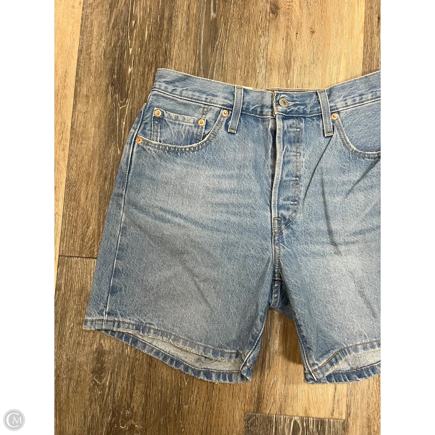 Shorts By Levis In Blue Denim, Size: 8/29