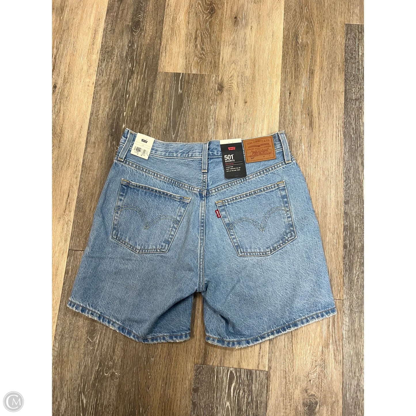 Shorts By Levis In Blue Denim, Size: 8/29