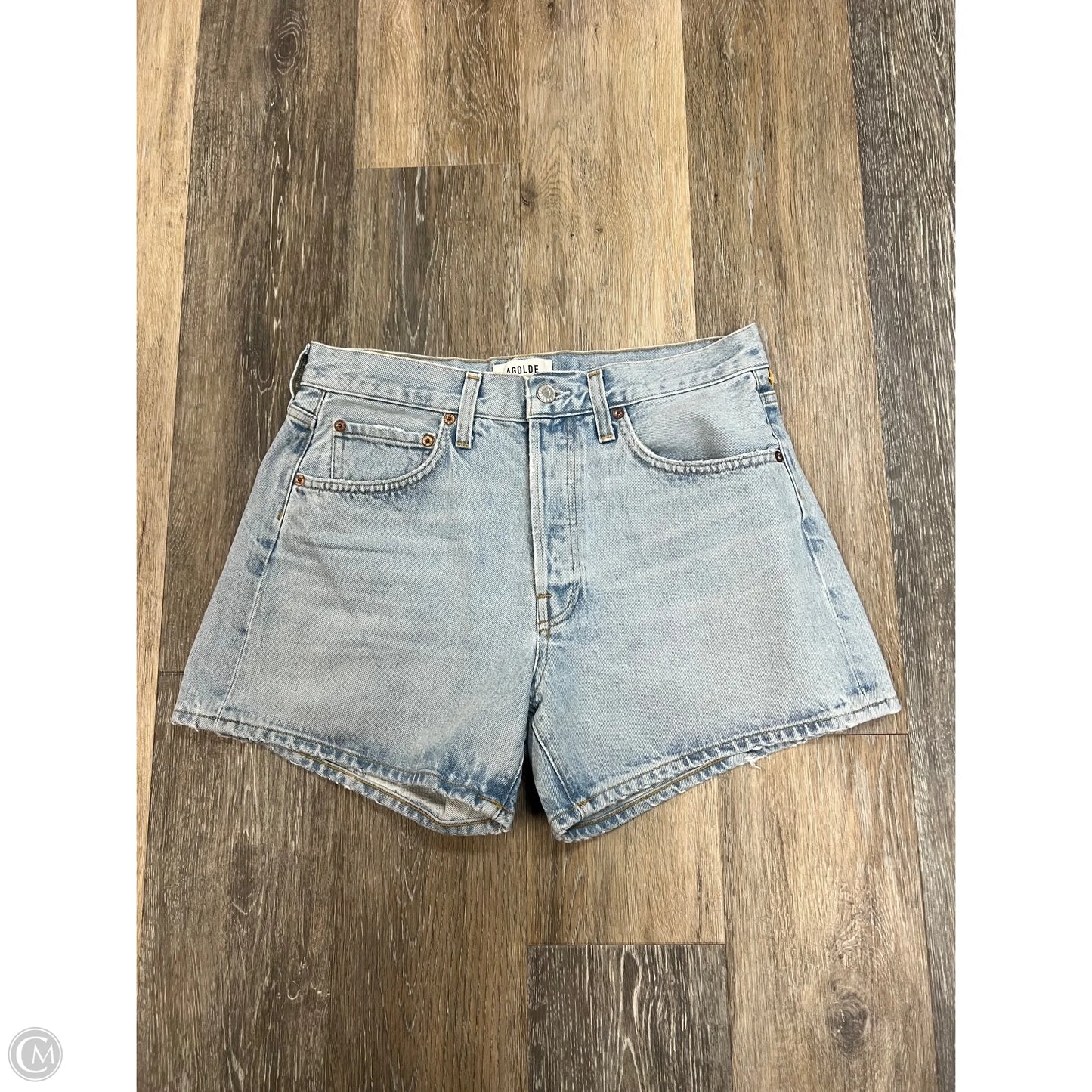 Shorts By Agolde In Blue Denim, Size: 6/28