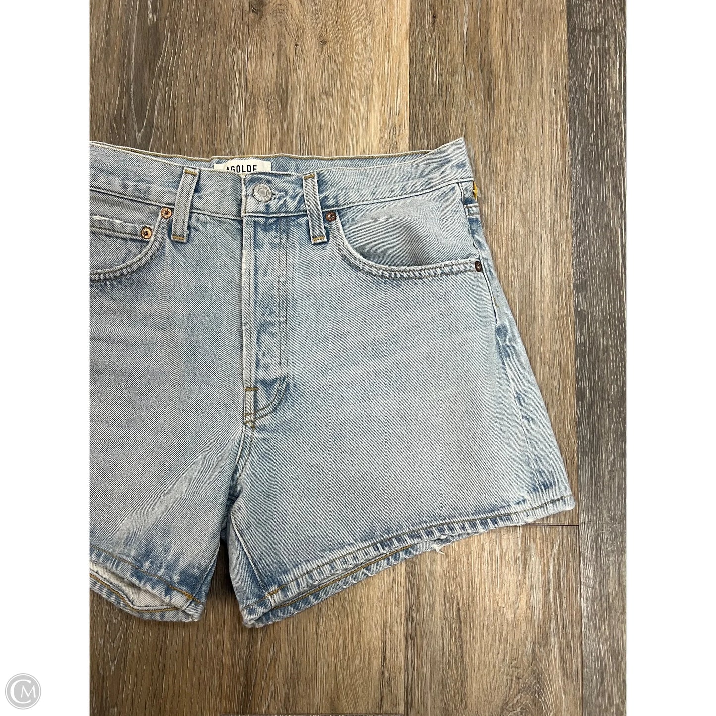 Shorts By Agolde In Blue Denim, Size: 6/28