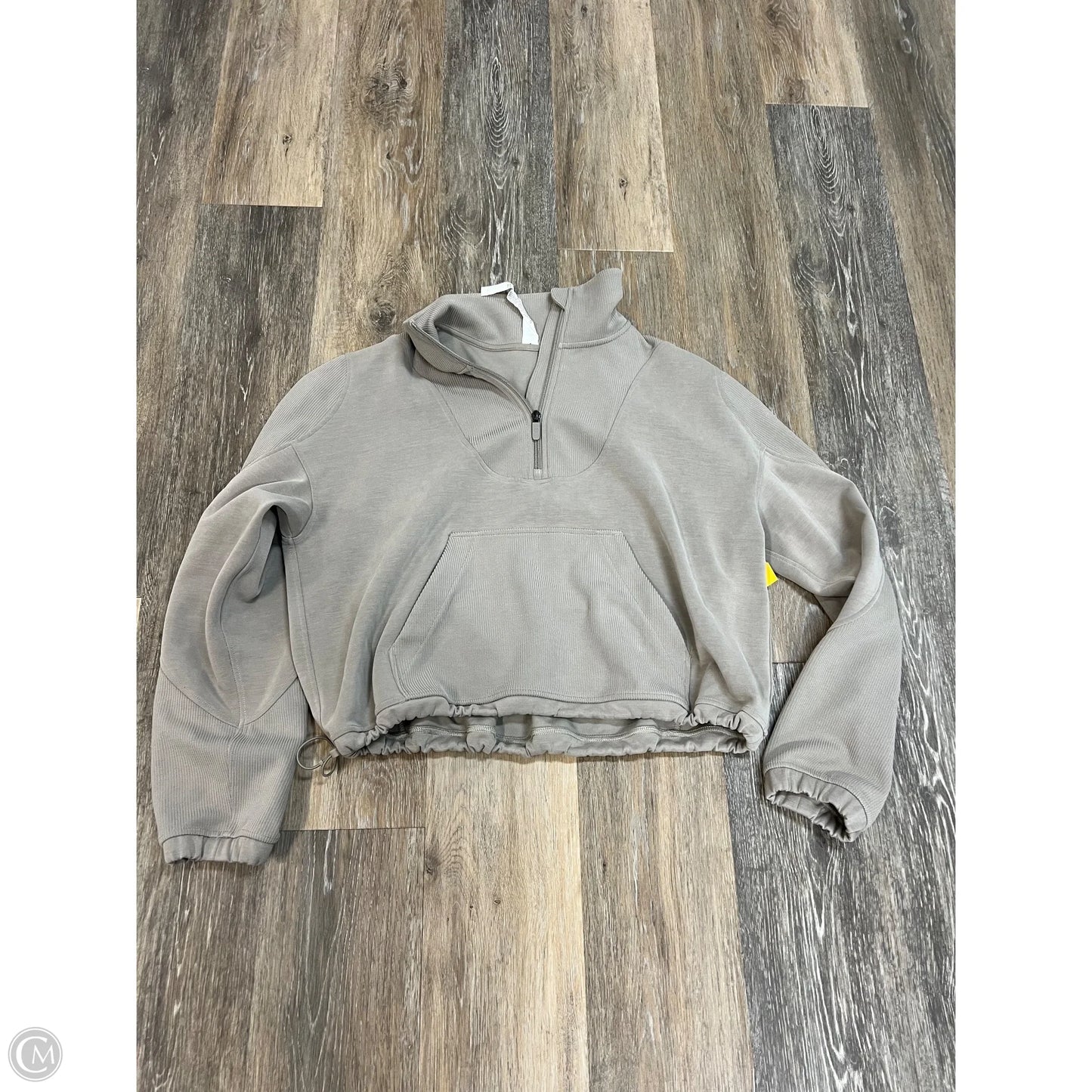 Athletic Sweatshirt Collar By Lululemon In Tan, Size: 10