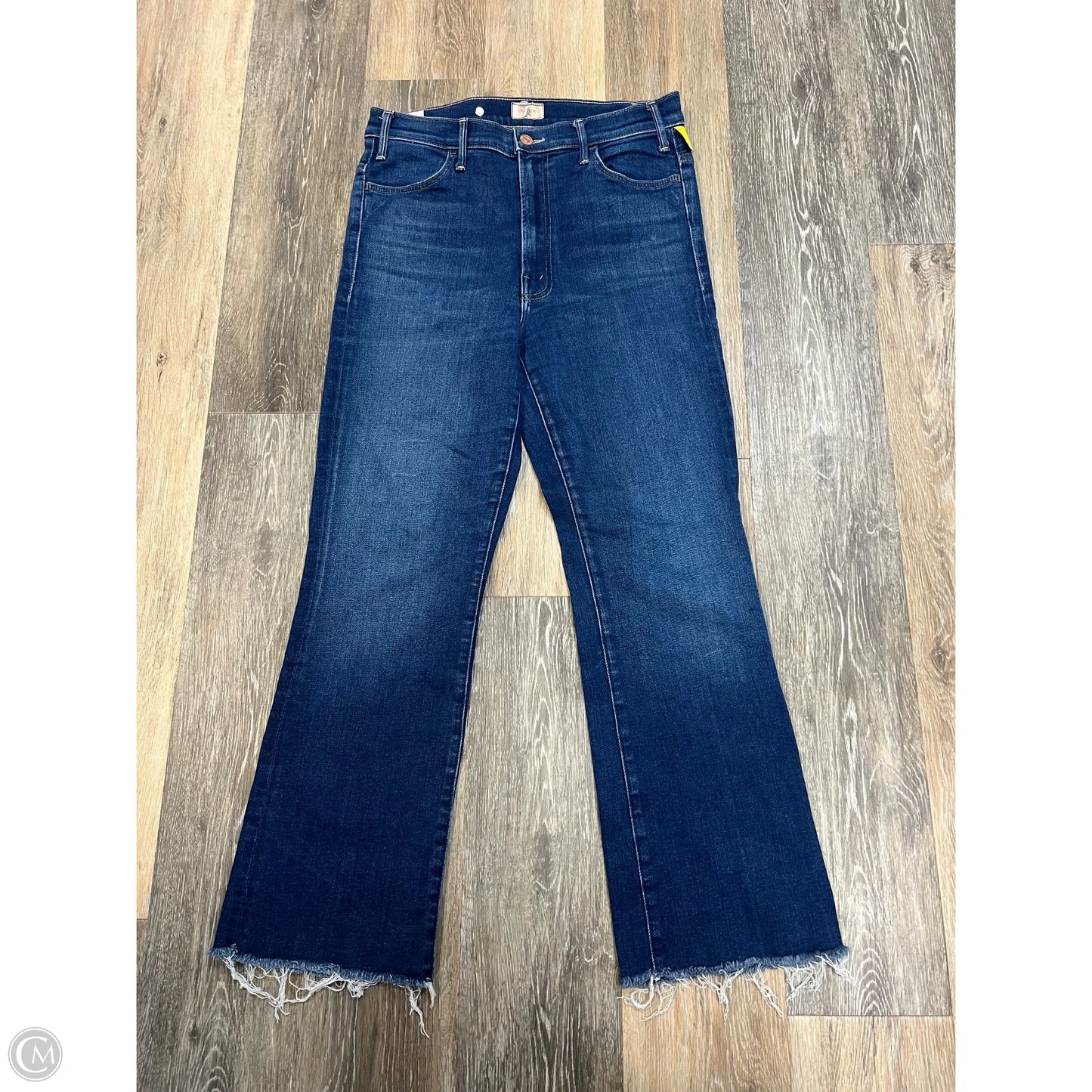 Jeans Boot Cut By Mother In Blue Denim, Size: 10/30