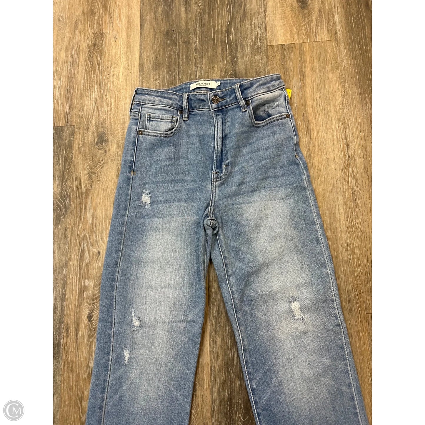 Jeans Straight By Hidden In Blue Denim, Size: 4