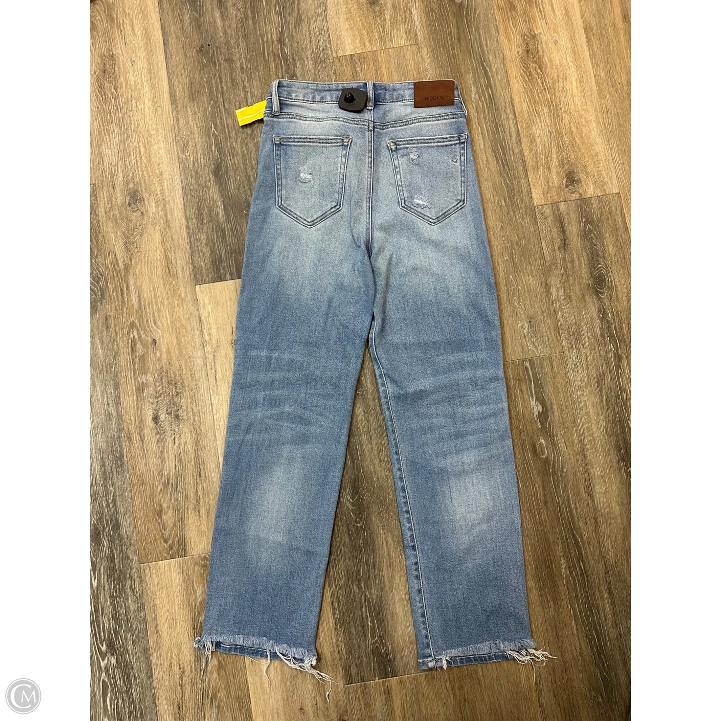 Jeans Straight By Hidden In Blue Denim, Size: 4