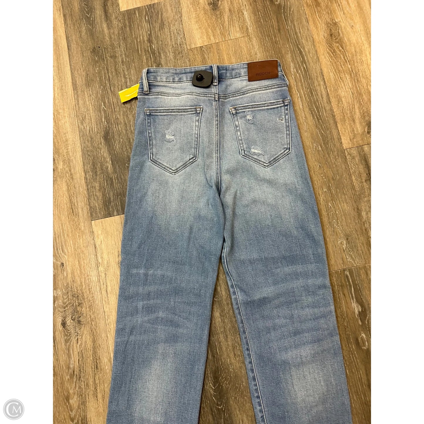 Jeans Straight By Hidden In Blue Denim, Size: 4
