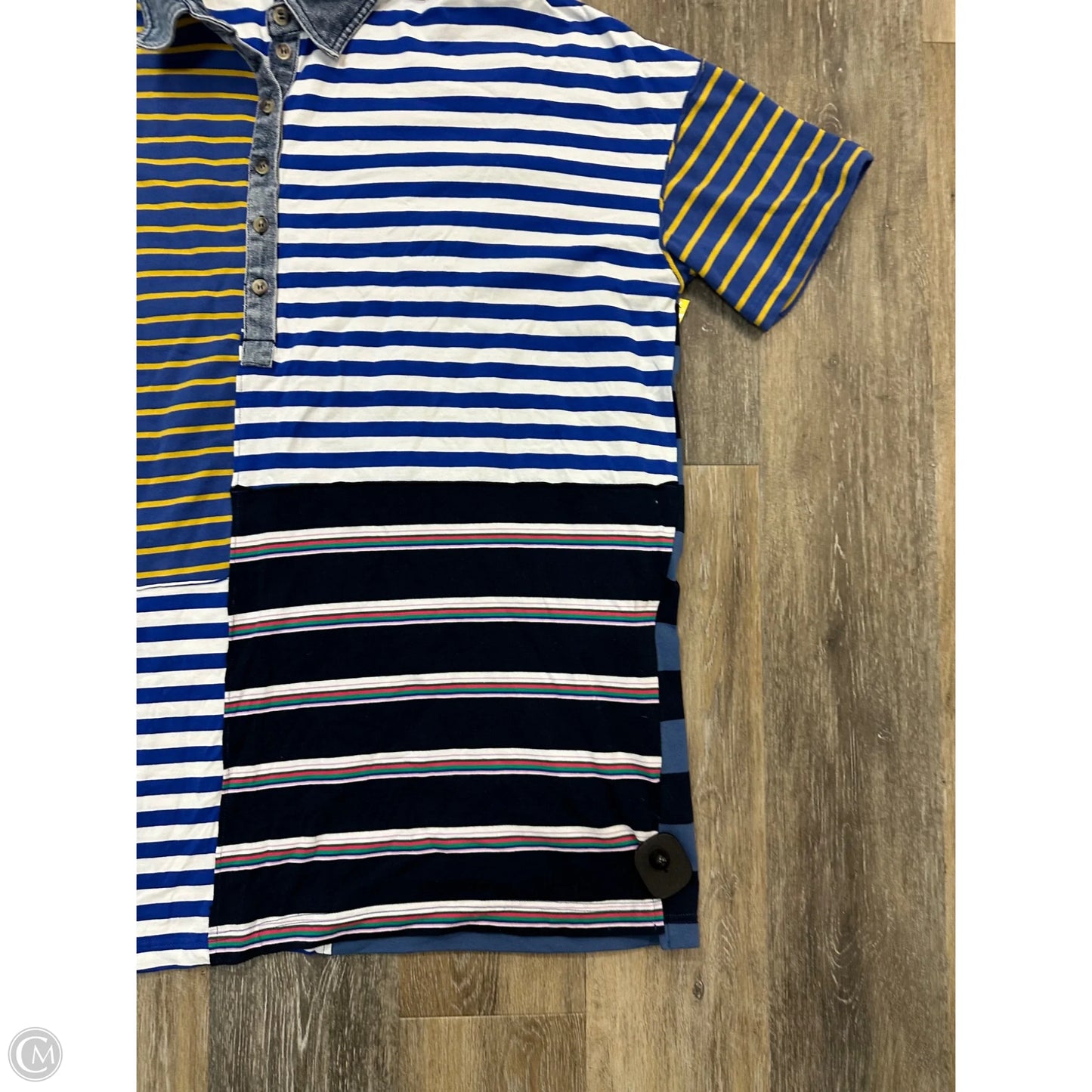 Dress Casual Midi By Before You In Blue, Size: L