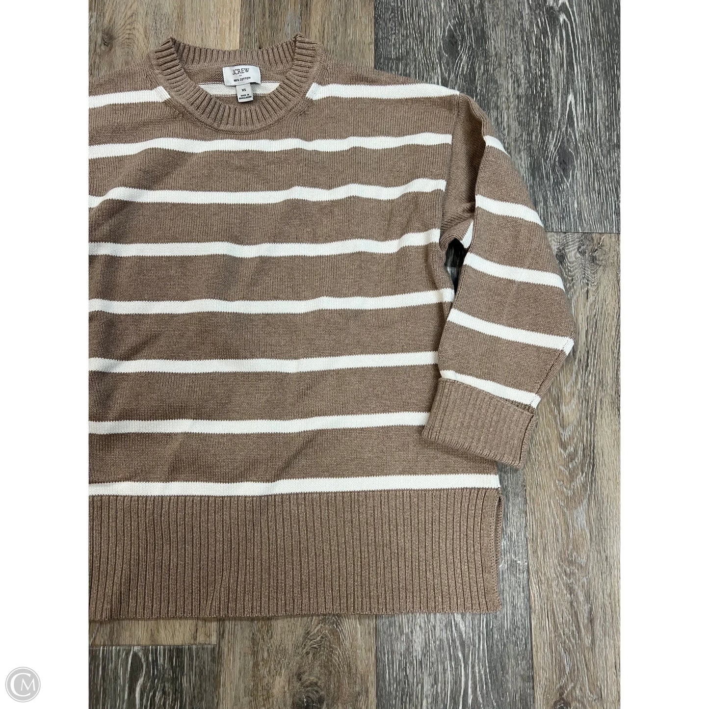 Sweater By J. Crew In Striped Pattern, Size: Xs
