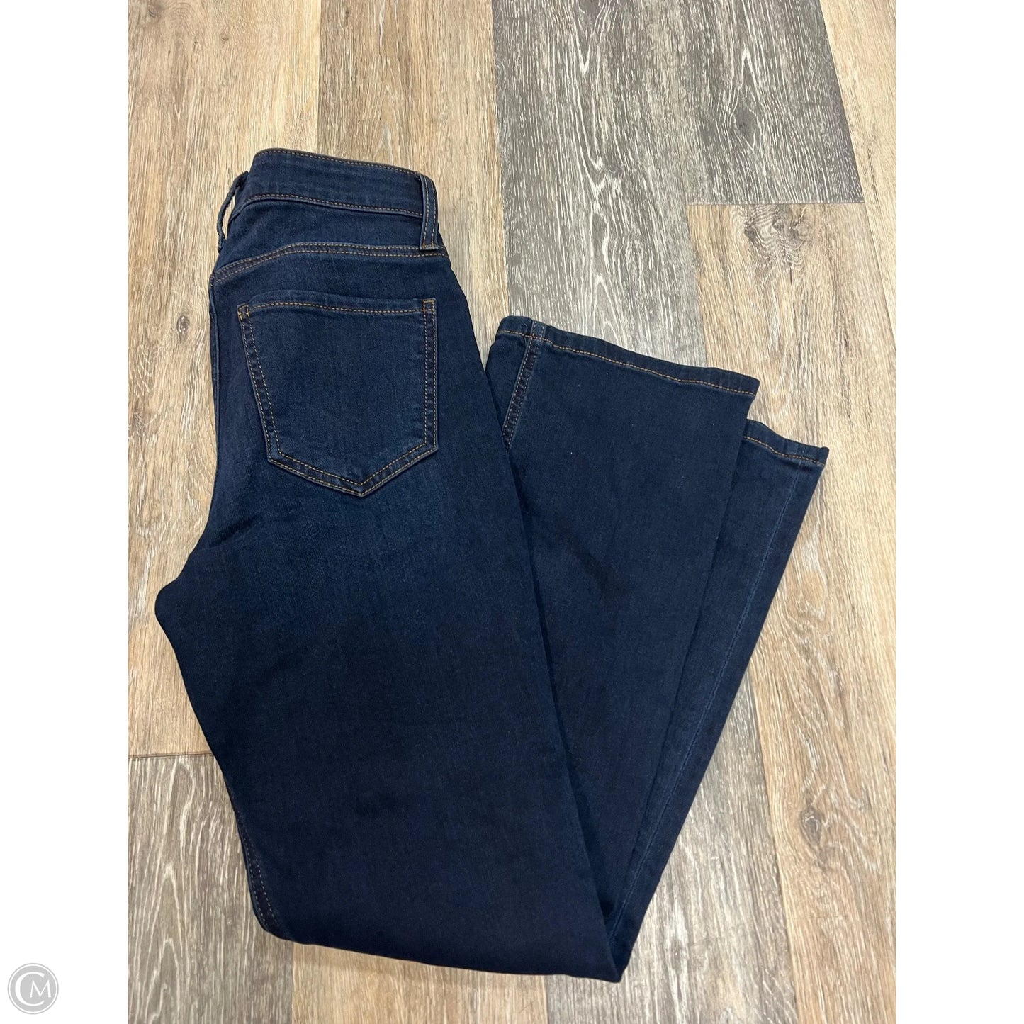 Jeans Flared By Kut In Blue Denim, Size: 0