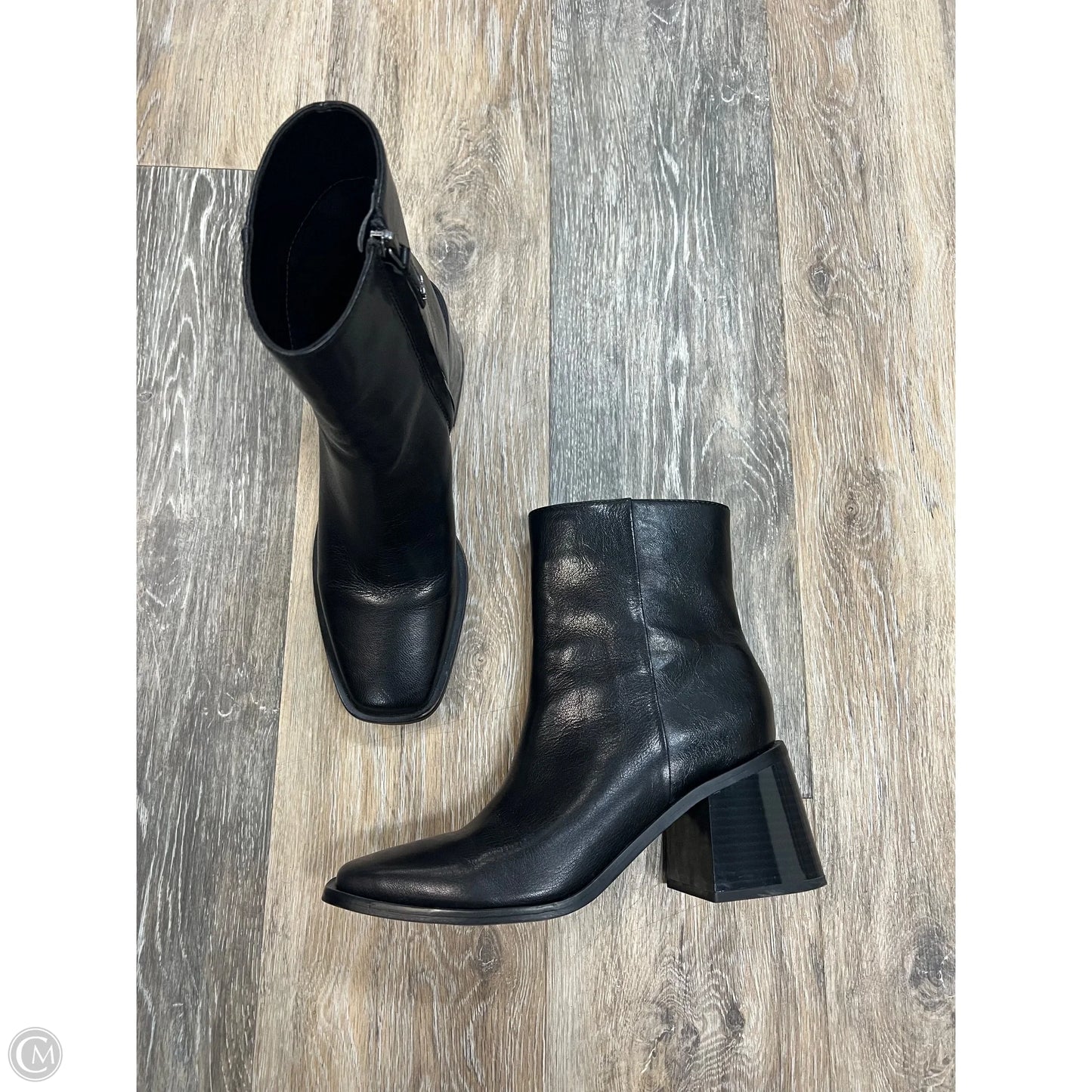 Boots Ankle Heels By Sam Edelman In Black, Size: 6