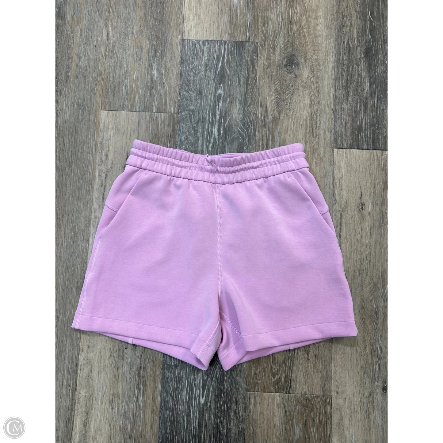 Athletic Shorts By Lululemon In Pink, Size: 4