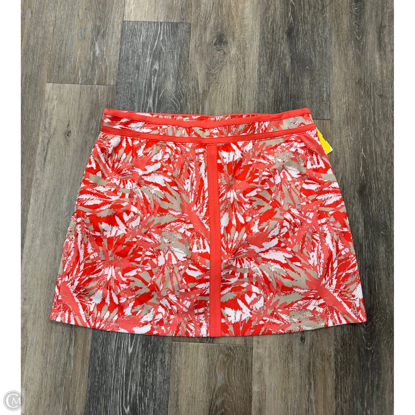Athletic Skort By Izod In Orange, Size: L