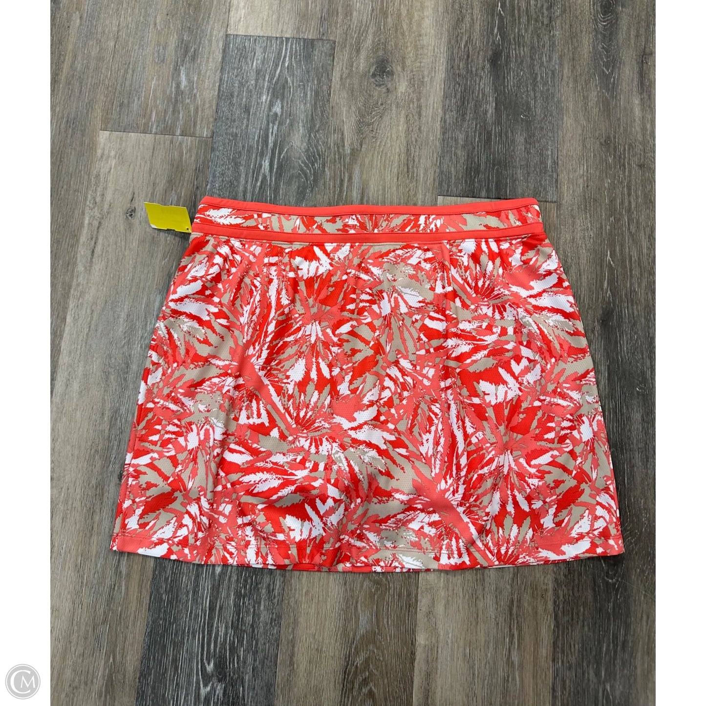 Athletic Skort By Izod In Orange, Size: L