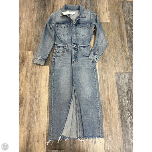 Dress Casual Midi By Pistola In Blue Denim, Size: Xs