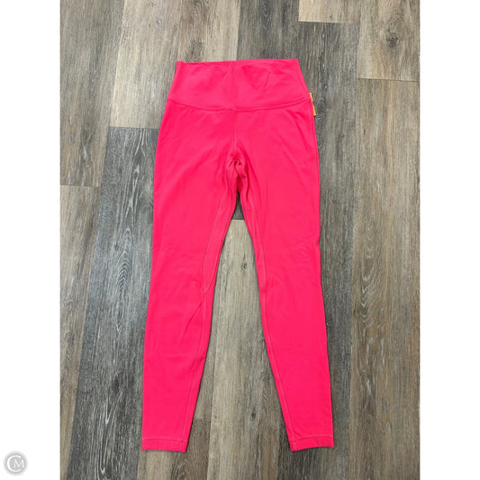 Athletic Pants By Lululemon In Pink, Size: 8
