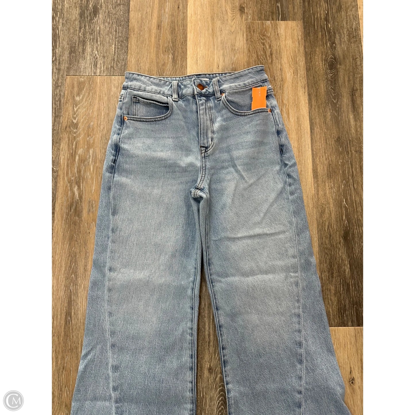 Jeans Wide Leg By Evereve In Blue Denim, Size: 6/28