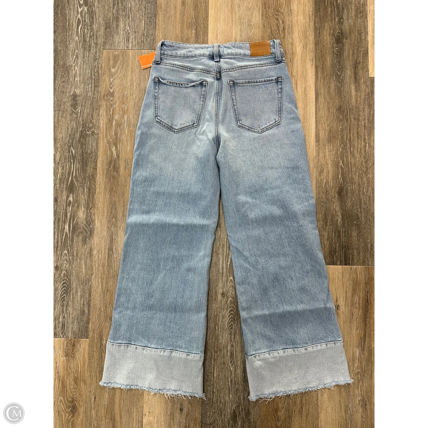 Jeans Wide Leg By Evereve In Blue Denim, Size: 6/28