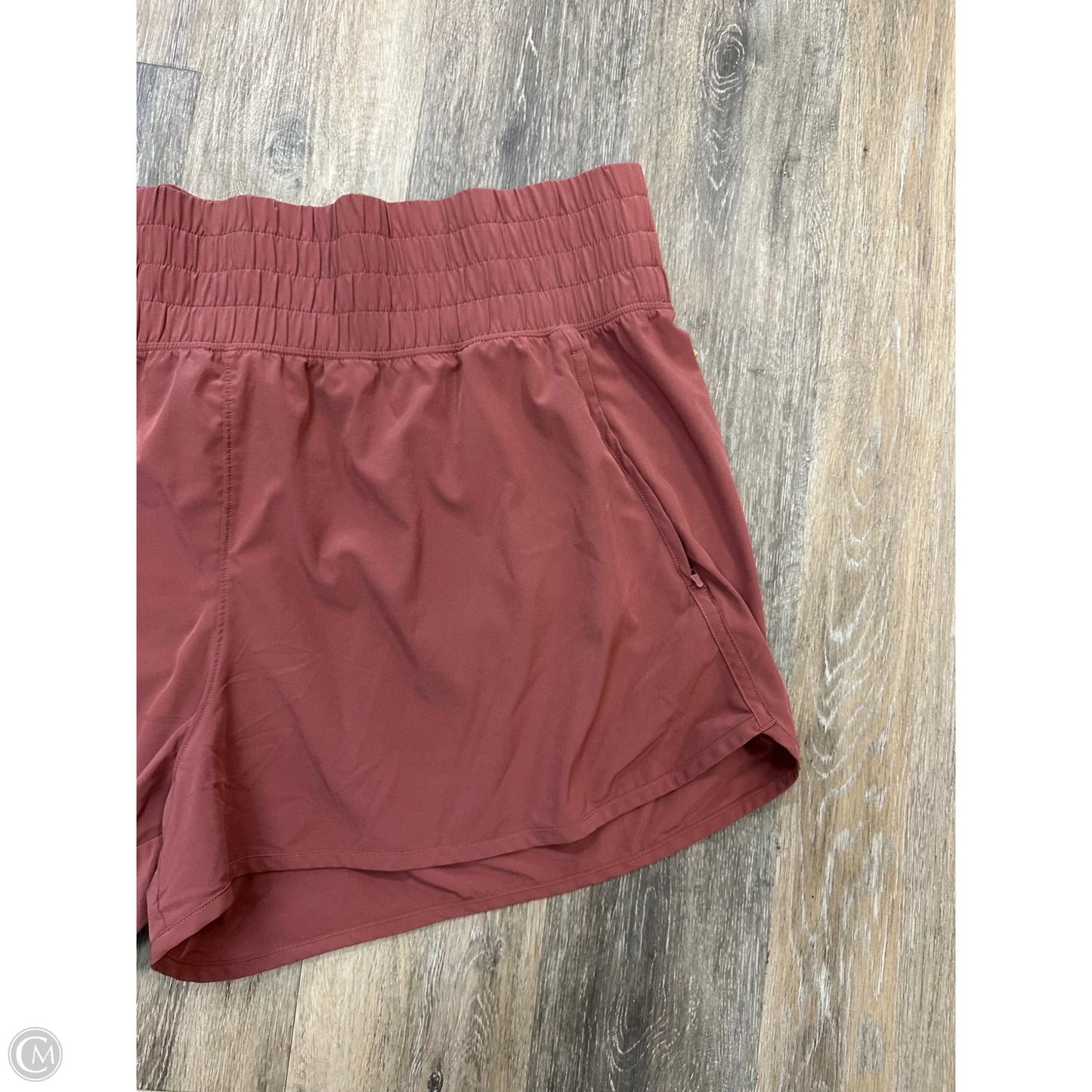 Athletic Shorts By Ypb In Mauve, Size: Xxl
