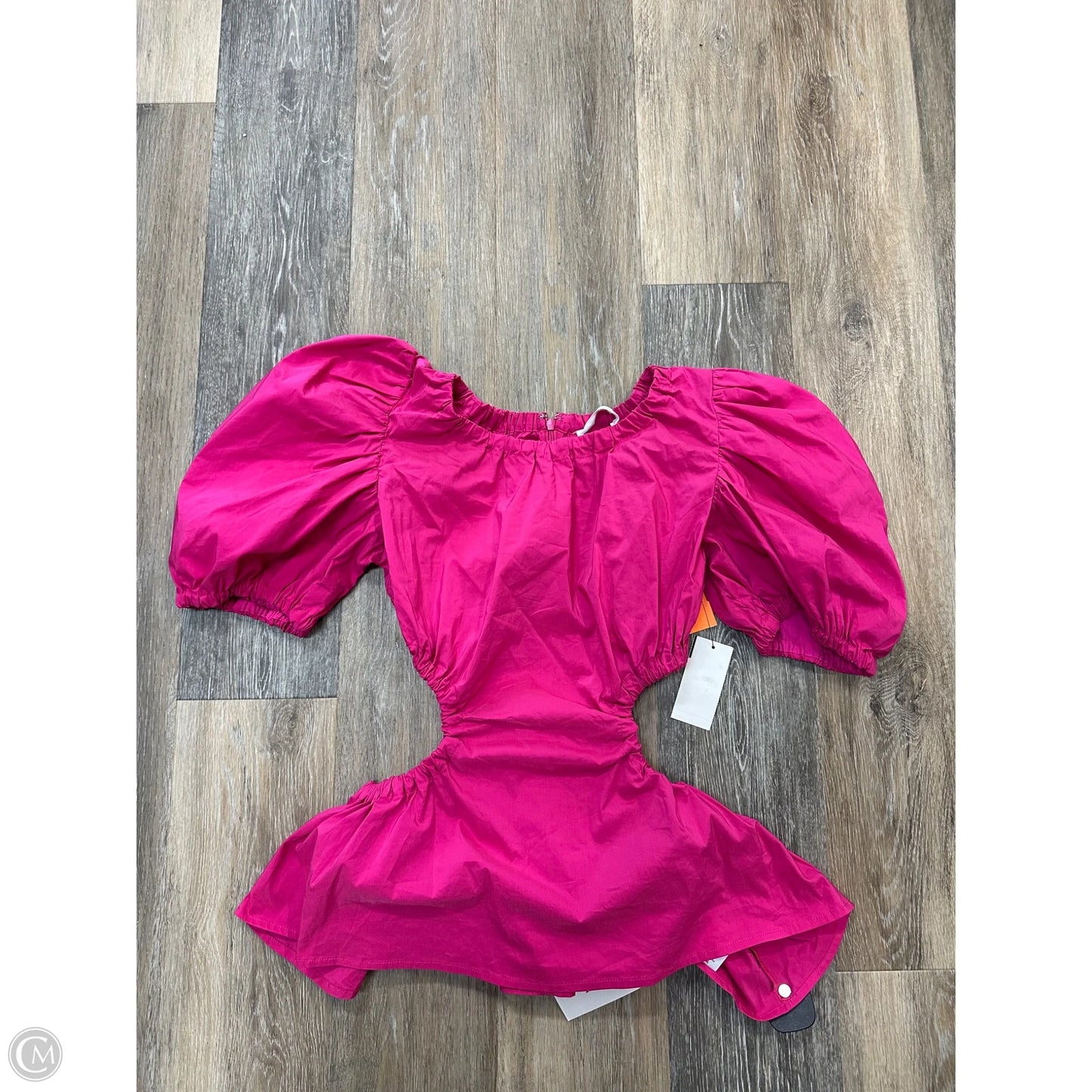 Blouse Short Sleeve By Astr The Label In Pink, Size: S