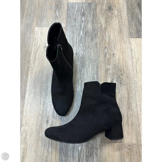 Boots Leather By Gabor In Black, Size: 7.5