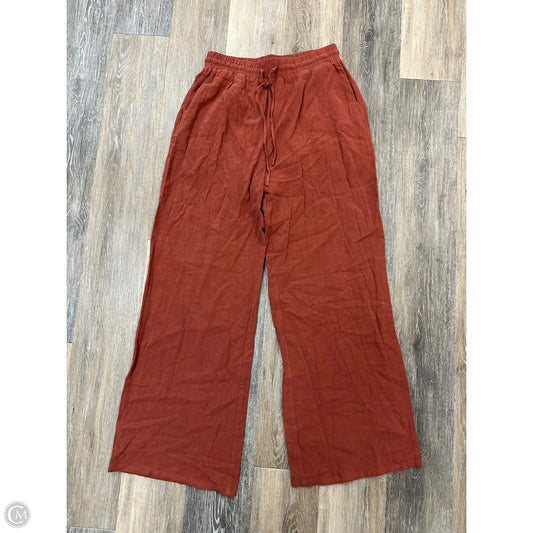 Pants Linen By Wishlist In Orange, Size: L