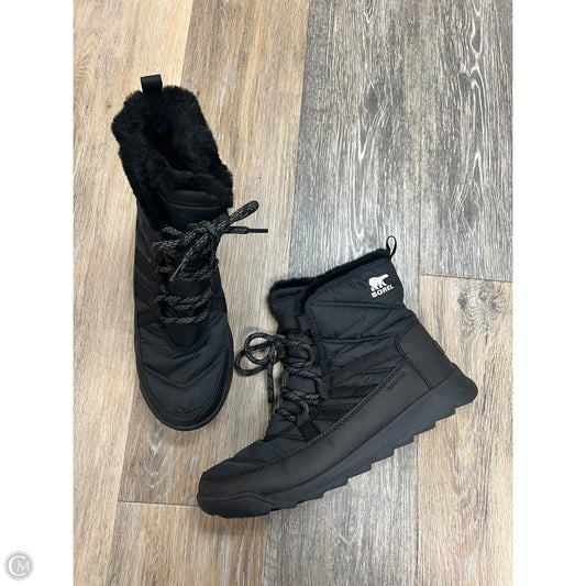 Boots Snow By Sorel In Black, Size: 9