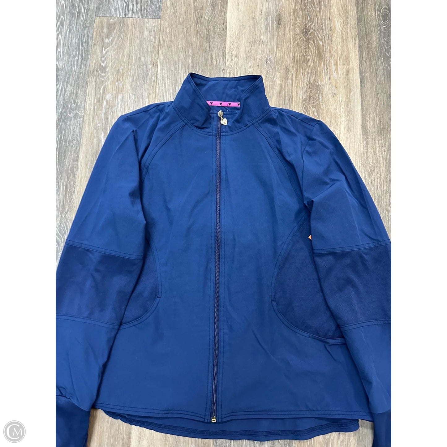 Scrub Jacket By Heart And Soul In Navy, Size: L