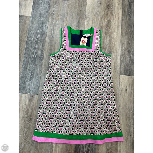 Dress Casual Midi By Entro In Green & Pink, Size: M