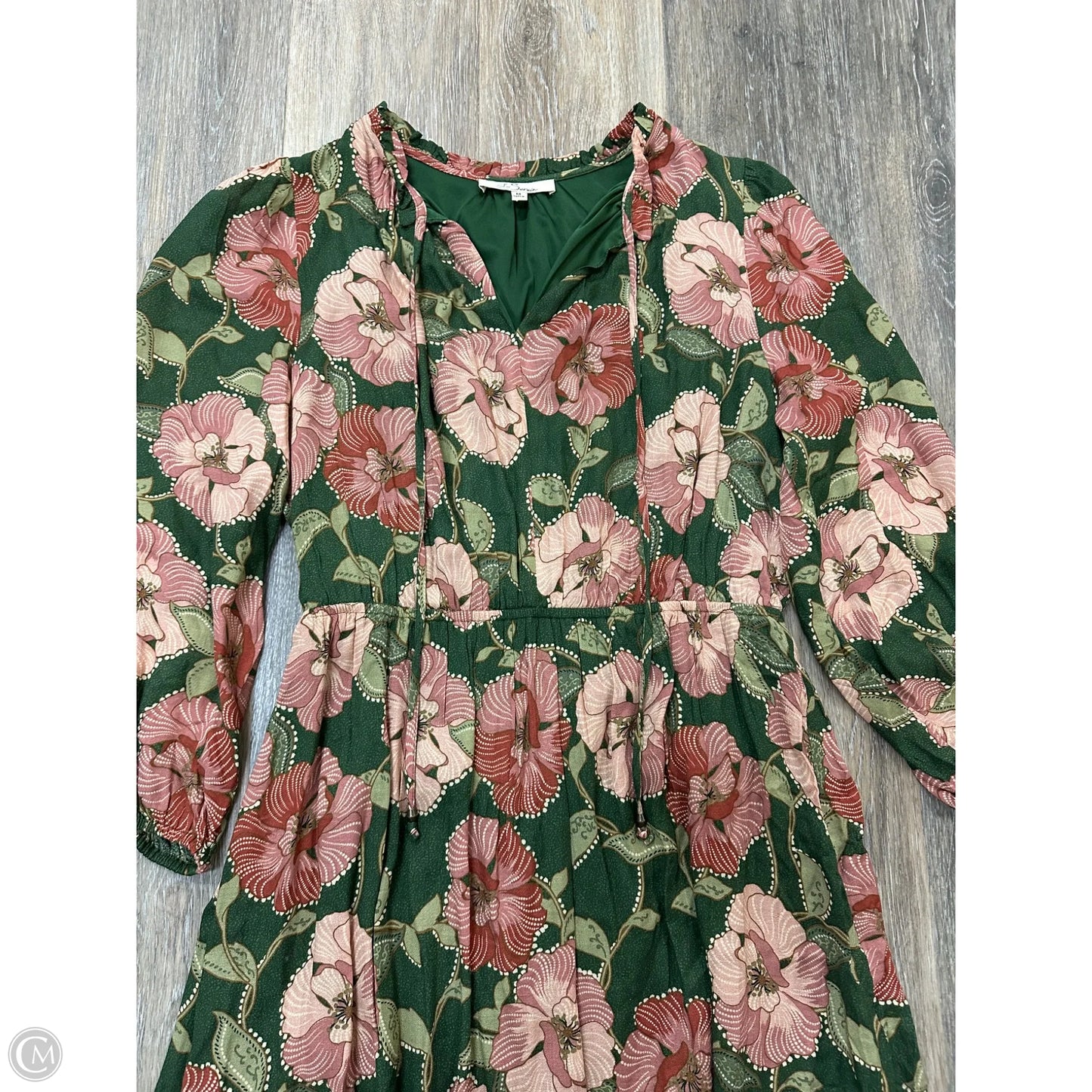 Dress Party Midi By Les Serein In Green, Size: M