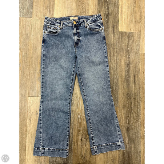 Jeans Wide Leg By Kut In Blue Denim, Size: 6