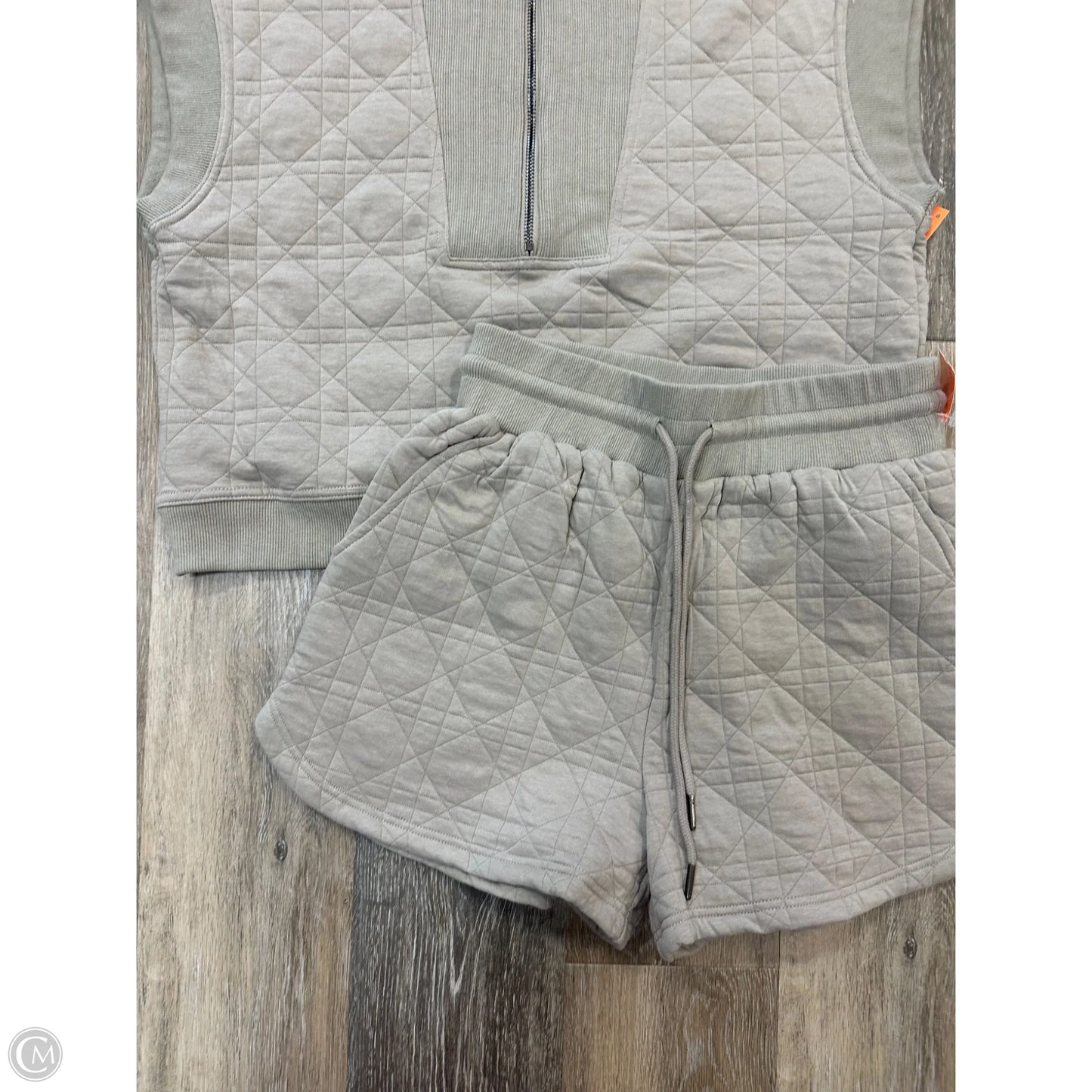 Shorts Set By Entro In Tan, Size: M