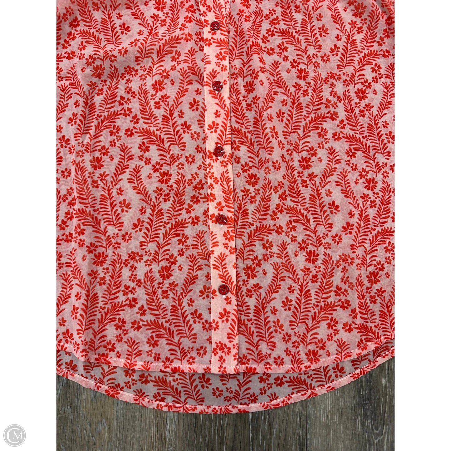 Top Sleeveless By Cabi In Orange, Size: M