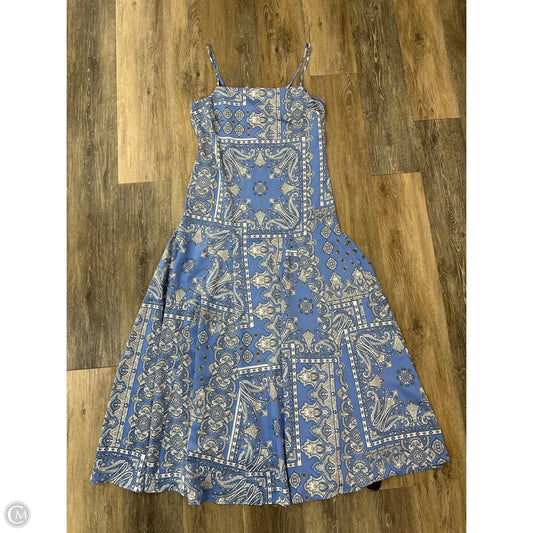 Dress Party Long By Loft In Blue, Size: 2
