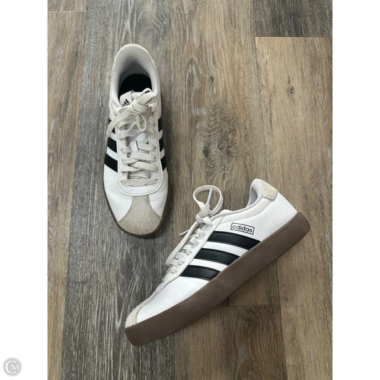 Shoes Sneakers By Adidas In Black & White, Size: 8